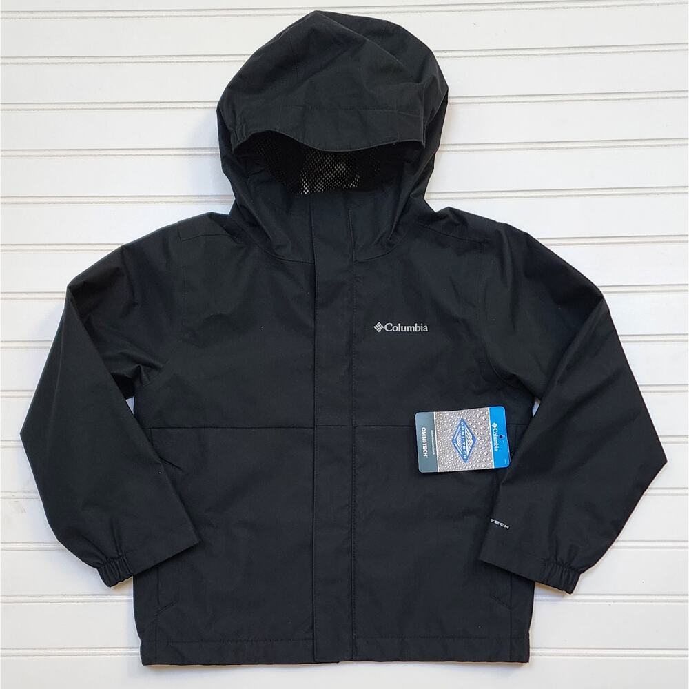 NWT Columbia Youth Hikebound II Jacket Size XXS (4-5) Black
